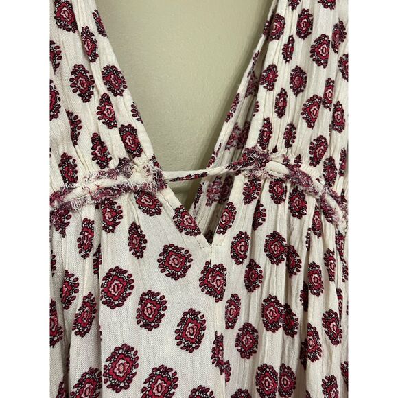 💕 LAST CHANCE Cotton Candy LA Women’s Oversized Boho Tank Top Small - Picture 3 of 11